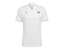 Adidas Freelift Tee ENG M - white/scarlet