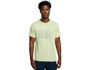 Nike Court Dri-Fit Printed T-Shirt - olive aura