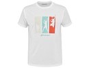 Babolat Padel Cotton Tee Men - white