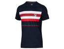 T-Shirt Sean - fila navy/white/fila red stripe