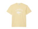 Lacoste Signature Print Cotton - yellow