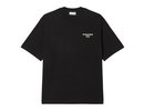 Lacoste Loose Fit Heavy Jersey Printed - black