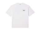 Lacoste Loose Fit Heavy Jersey Printed - white