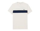 Lacoste Ultra Dry Printed Tennis - white/navy blue