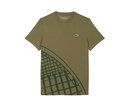 Lacoste Ultra Dry Printed Tennis - khaki green