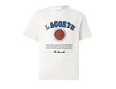 Lacoste Print Cotton - ecru white