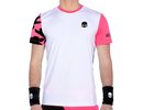 Hydrogen Tech Camo Tee - white/fuchsia fluo
