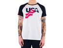 Hydrogen USA Cotton Tee - white/blue