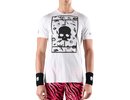 Hydrogen Court Cotton T-Shirt - white/spray art