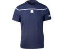 Hydrogen Tennis Zig Zag Tape T-Shirt - navy/white
