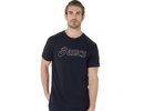 Asics Logo Short Sleeve - midnight/birch