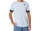 Asics Court Short Sleeve Top - soft sky/midnight