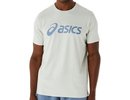Asics Big Logo Tee - light sage/steel blue