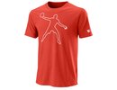 Wilson Bela tech Tee II M - fiesta