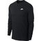 Nike Sportswear Club Tee LS - black/white