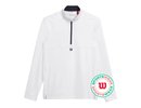 Wilson Elevate Performance 1/2 Zip - bright white