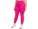Nike One Dri-Fit Mid-Rise Tight - fireberry/white