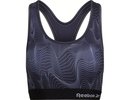 Reebok Womens Crop Top Nelly - black print