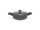 Fissman Sautējamā panna Titanium PRO 28x8 cm / 4.3 l ar stikla vāku