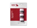 MSV Cyber Wet Overgrip white 3P