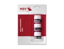 MSV Skin Overgrip white 3P