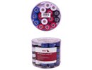 MSV Cyber Wet Overgrip blue/white/black/red 60P