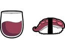 Gamma String Things 2P - wine/octopus