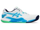 Asics Gel-Resolution 9 Clay - white/digital aqua