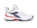 Diadora Finale AG - white/blue corsair/fiery red