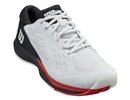 Wilson Rush Pro Ace Clay M - white/black/poppy red