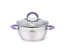 Fissman Каtls ANNETTE 24x12,5 см/4700 ml ar stikla vāku (nerūsējošais tērauds)