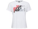 Head We Are Padel II T-Shirt - white/black