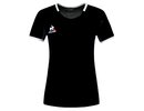 Le coq sportif Tennis T-Shirt Short Sleeve N°2 W - black