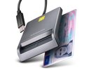 Axagon CARD READER FLAT SMARTCARD/ID/USB-C 1.3M CRE-SM3TC