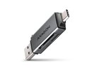 Axagon CARD READER USB-C+USB3.2 2SLOT/SD/MICROSD CRE-DAC