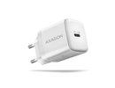 Axagon MOBILE CHARGER WALL USB-C 20W/1PORT WHITE ACU-PD20W