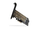 Axagon SSD ACC ADAPTER NVME/SATA/M.2/SP&LP PCEM2-D