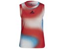 Adidas Mel Match Tank W - white/vivid red/skyrus
