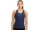 Nike Dri-Fit Swoosh Bra - midnight navy/white