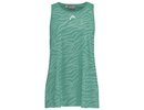 Head Agility Tank Top W - nile green/print vision