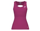 Head Move Tank Top - vivid pink