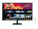 Samsung Smart Monitor LS32BM700UPXEN 32 &quot;, VA, UHD, 3840 x 2160, 16:9, 4 ms, 300 cd/m&sup2;, Black, 60 Hz, HDMI ports quantity 2